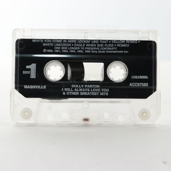 Dolly Parton, I Will Always Love You (Advance Promo Cassette Tape 1996) ACC67582 - Picture 5 of 7